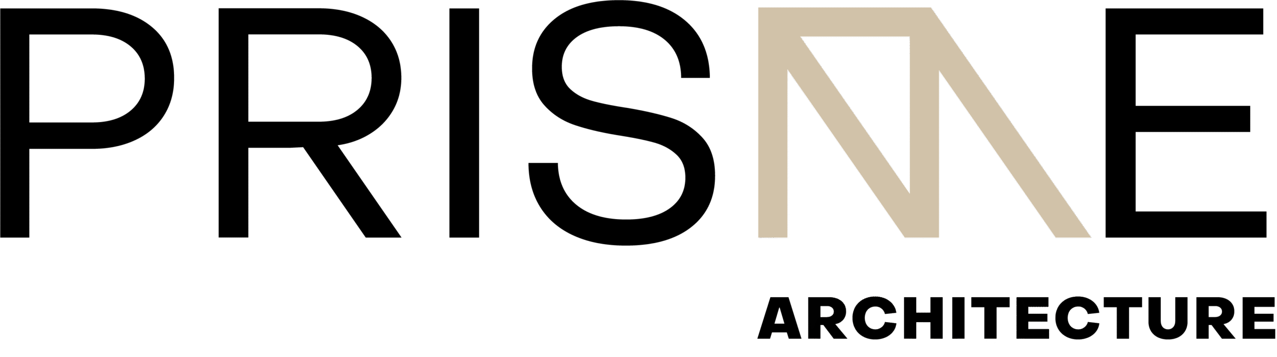 Logo entreprise Prisme Architecture.